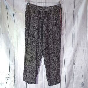 Ett Twa by Anthropologie pull-on floral Boho Hippie pants